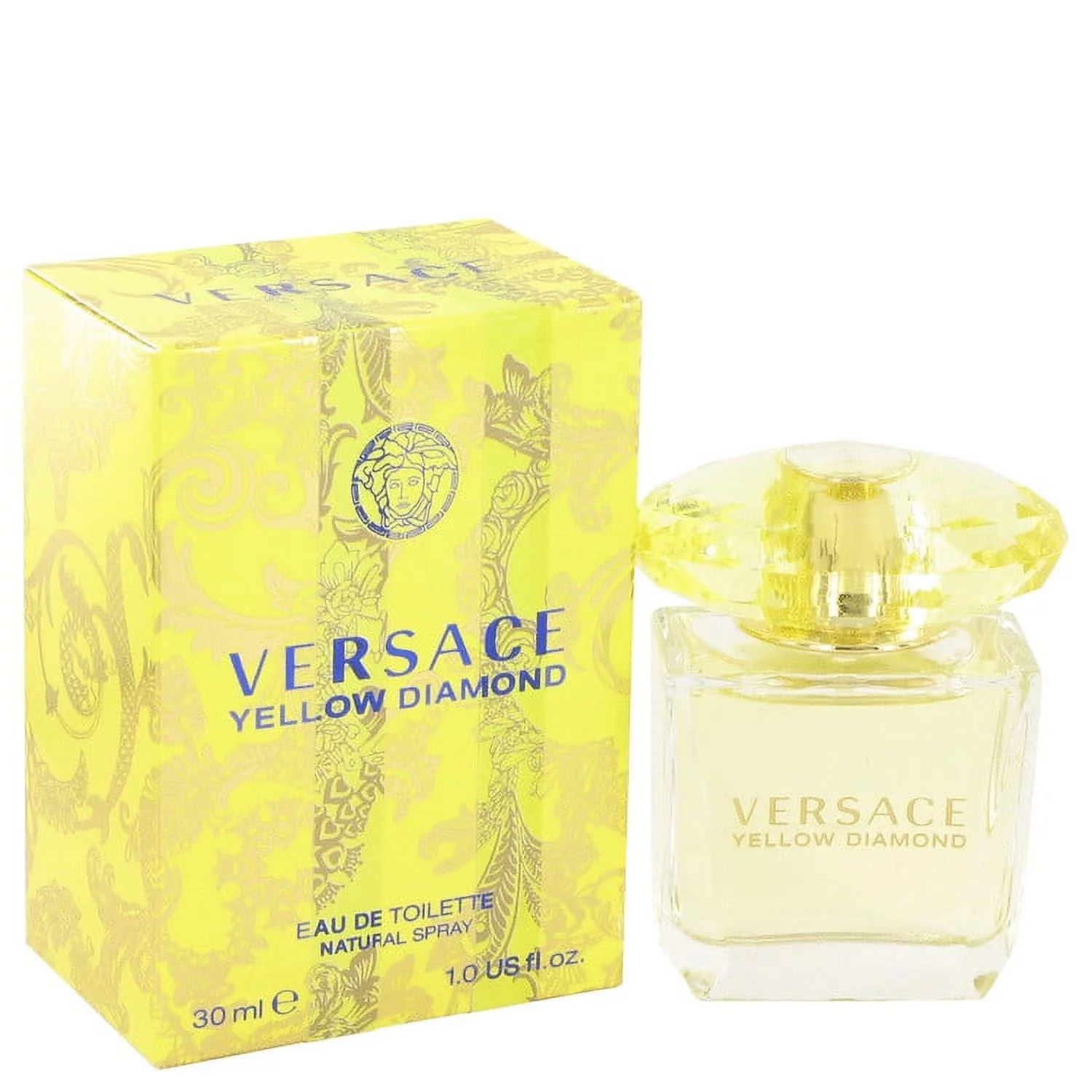 Versace Yellow Diamond by Versace Eau De Toilette Spray 1 oz For Women