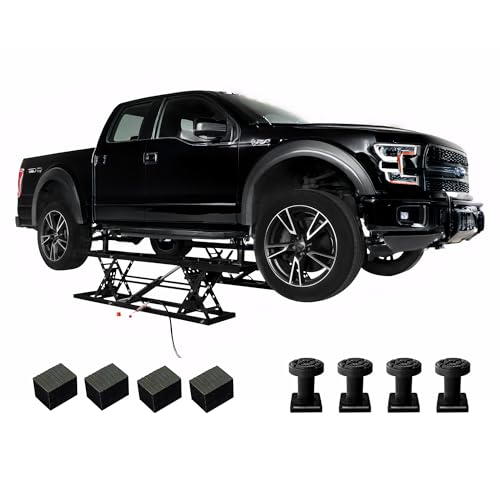 Jocisland Portable Car Lift, Capable of Lifting 7000 LBS Quick Jack with a Maximum Height of 28