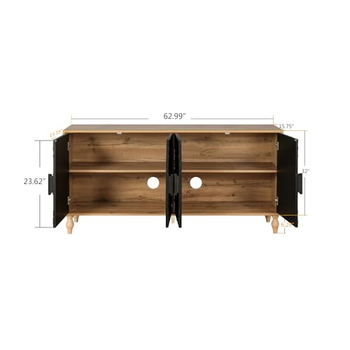 Sideboard Buffet Credenzas for Living Room, 63