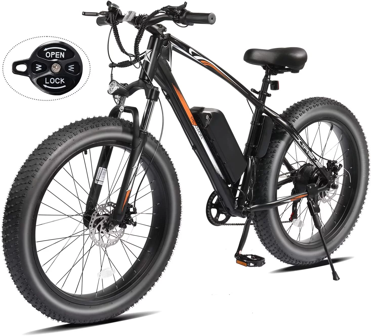 PEXMOR Electric Bike for Adult, 26