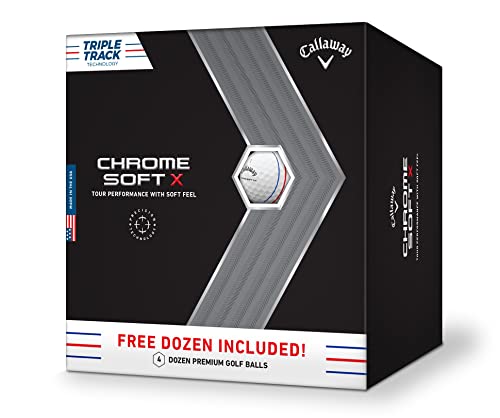 Callaway Golf Chrome Soft X Golf Balls (2022 Edition)