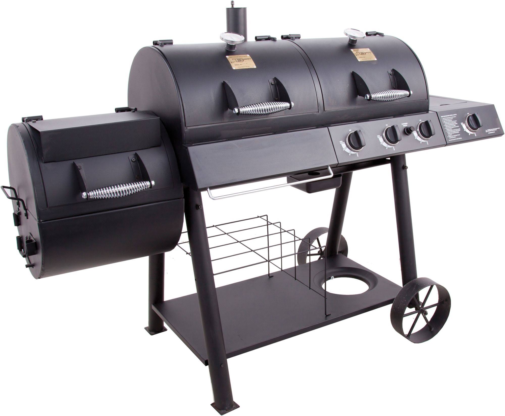 Oklahoma Joe&s Charcoal/Gas/Smoker Combo