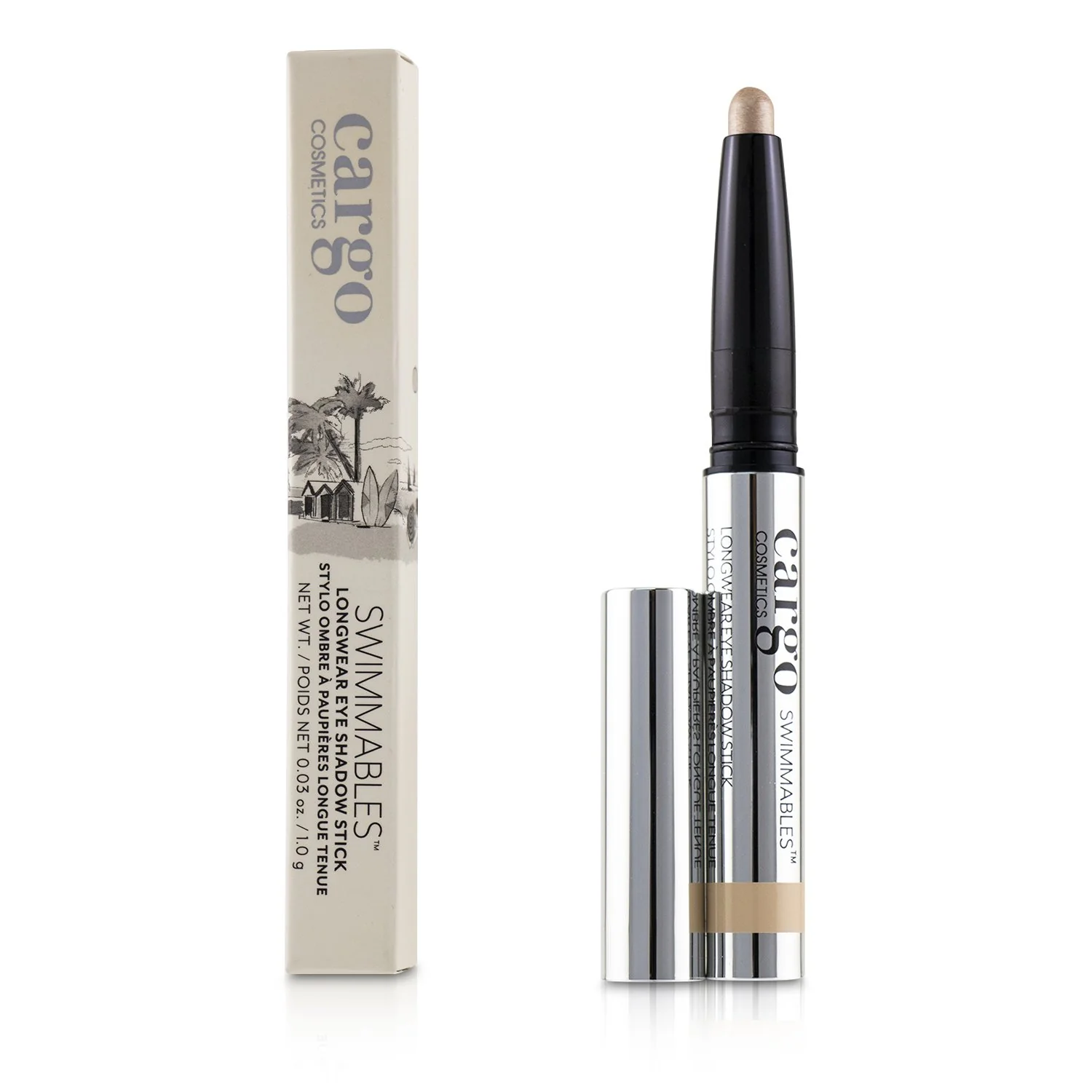 Cargo Swimmables Longwear Eye Shadow Stick - # Glacier Bay 1g/0.03oz