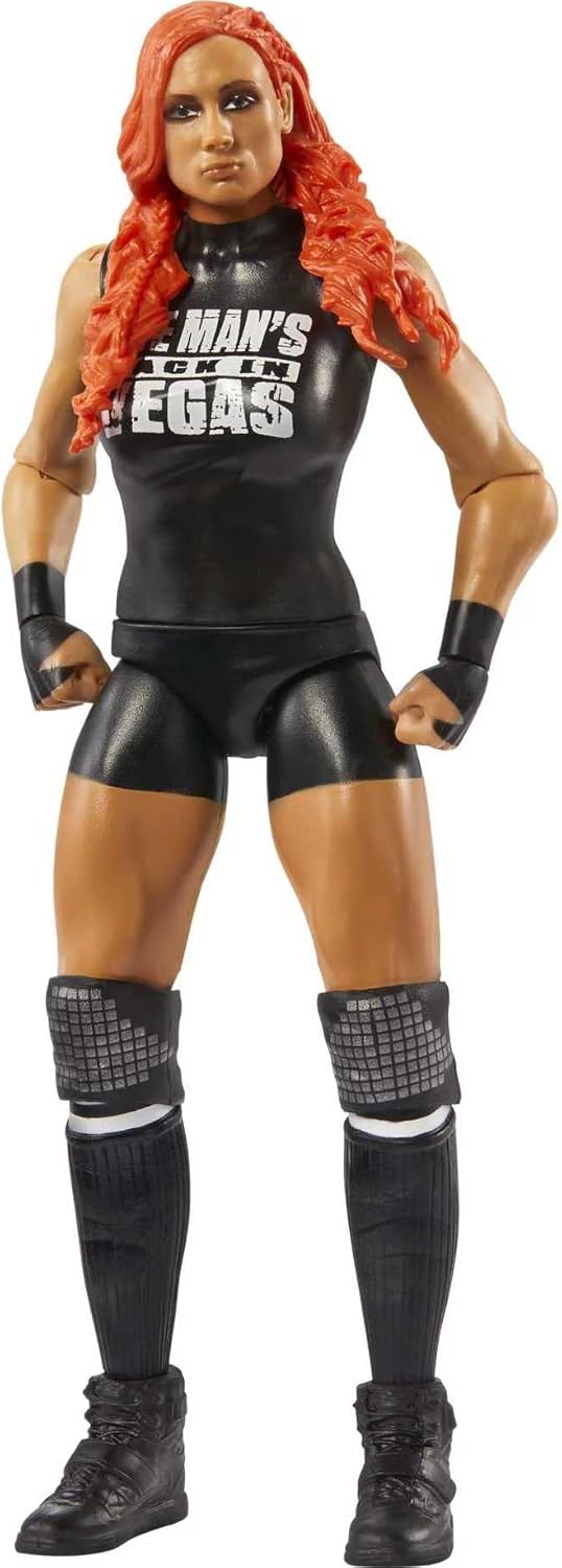 Mattel WWE Becky 'The Man' Lynch Basic Action Figure, Posable 6-inch Collectible for Ages 6 Years Old & Up