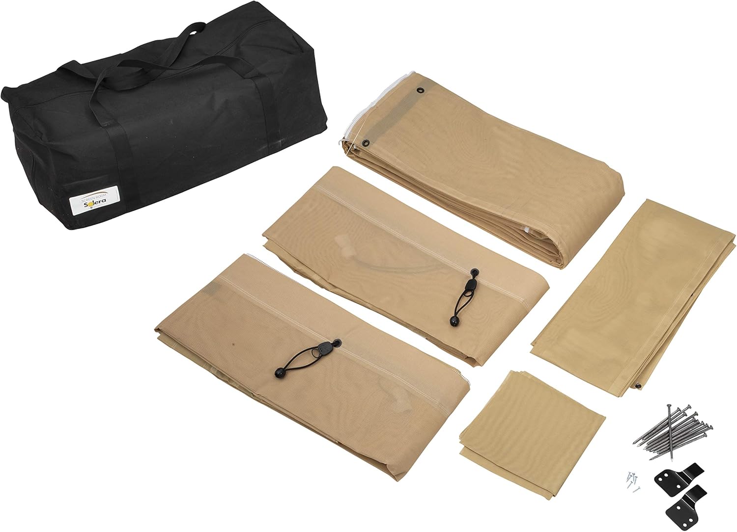 Screen Room for Awnings on 5th Wheel RVs, Travel Trailers and Motorhomes