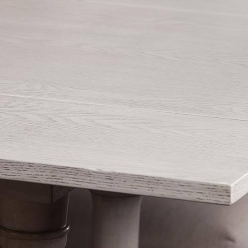 Southern Enterprises Pagoda Farmhouse Folding Trestle Table