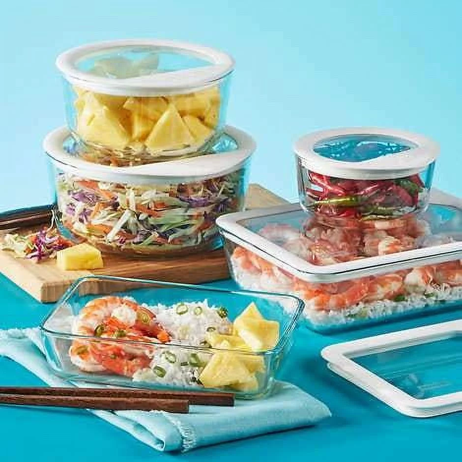 Pyrex 10-Piece Ultimate Glass Food Storage Set