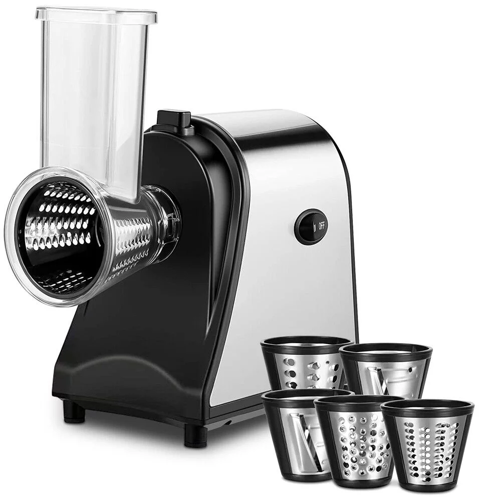 Jahy2Tech  Electric Cheese Grater, Salad Maker Electric Slicer Shredder, Graters, Chopper