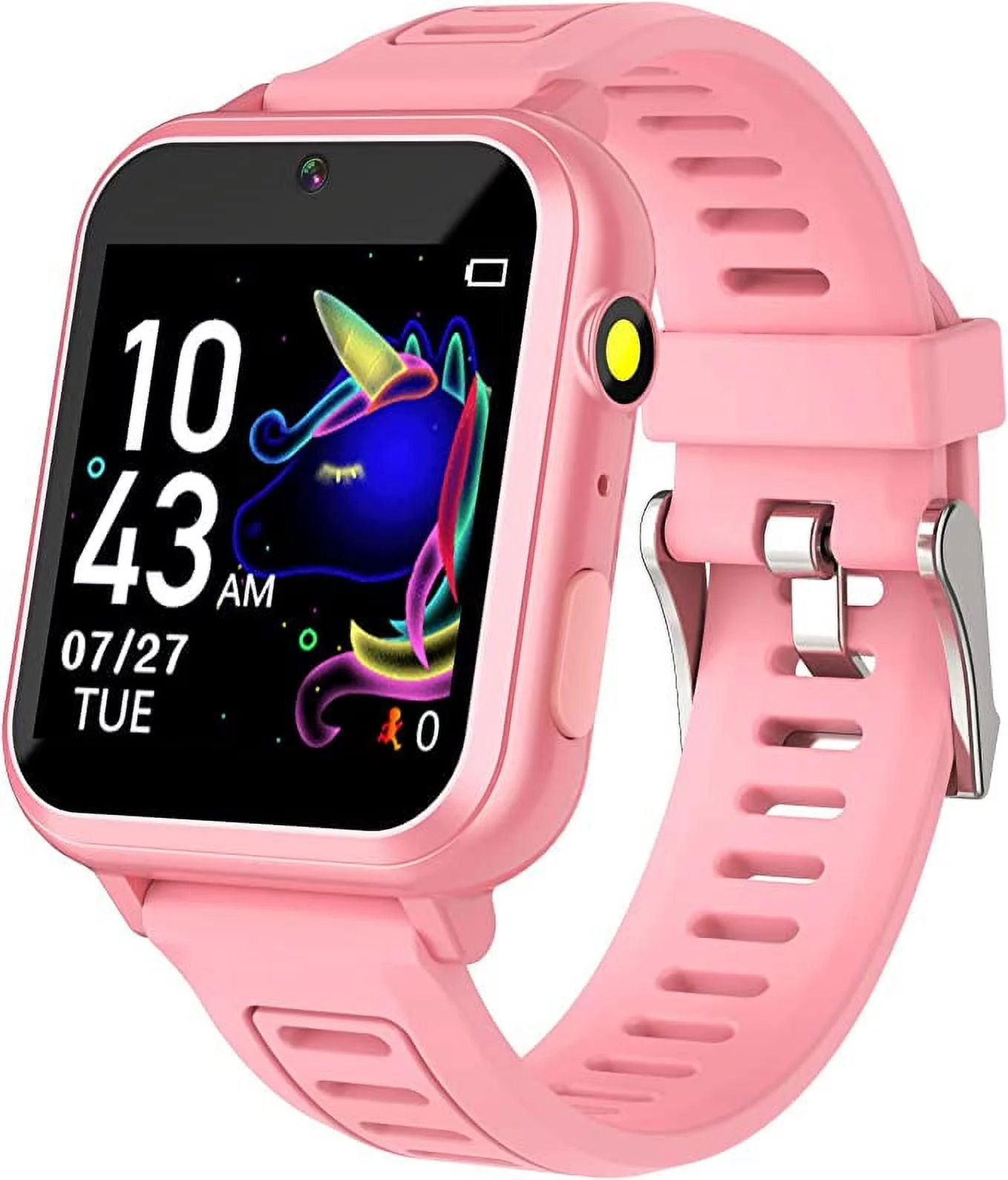 Smart Watch for Kids, Smart Watch with 24 Games, HD Touch Screen,Camera, Music Player, Video and Audio Recording, Alarm Clock, Calendaring, Flashlight,Toddler Watch for Boys Girls Age 4-12 Years Old