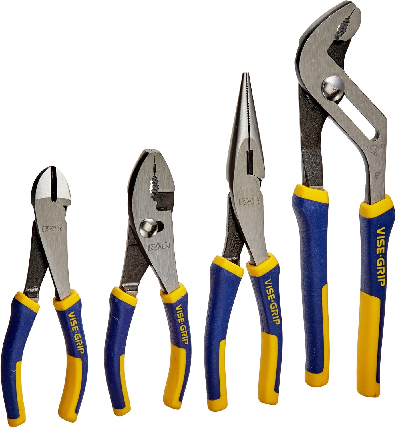 IRWIN VISE-GRIP Pliers Set, 4-Piece (2078707) Pack of 2