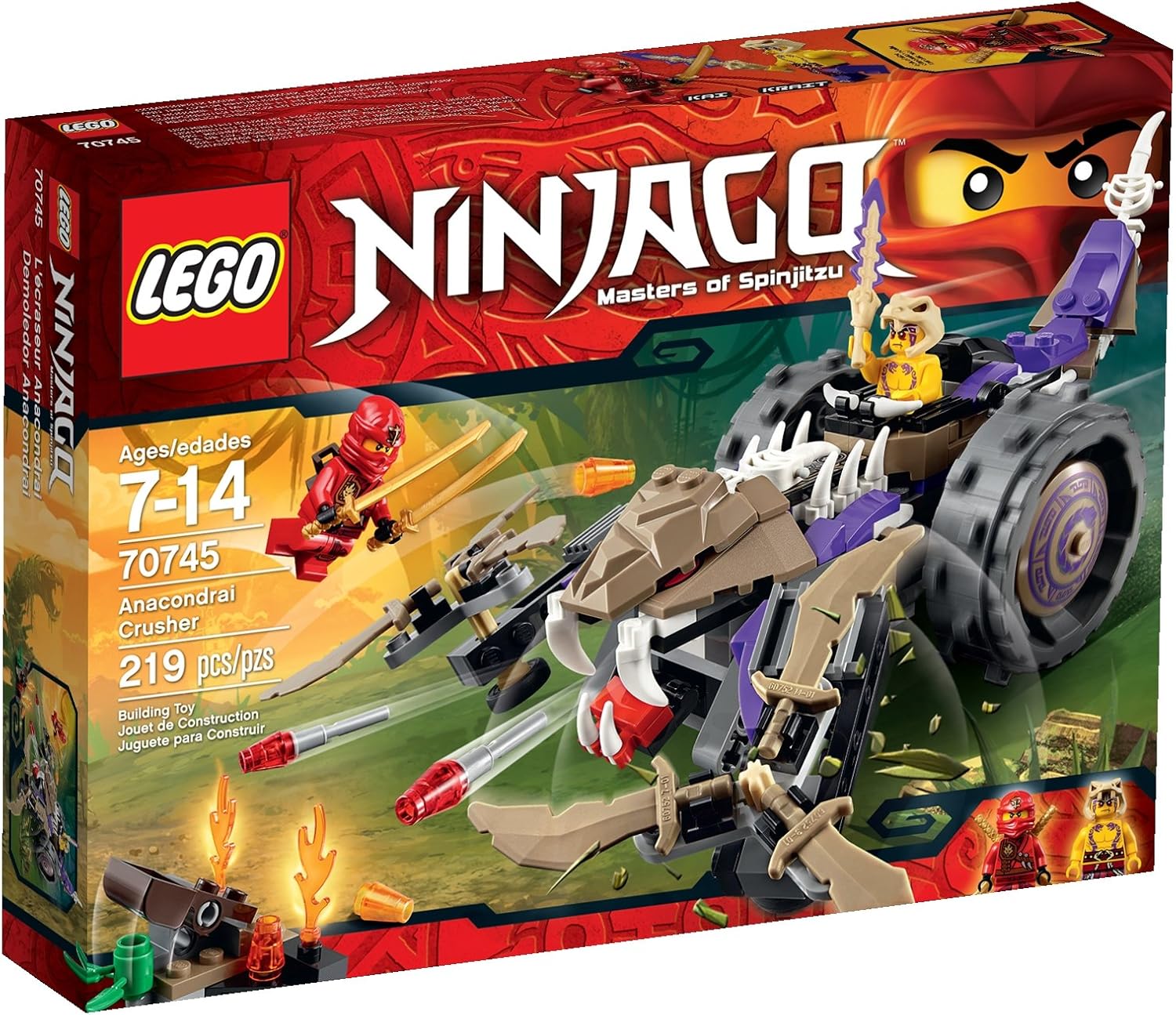 LEGO Ninjago Anacondrai Crusher