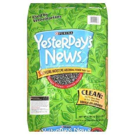 Yesterday's News Cat Litter - Pet Supplies online store