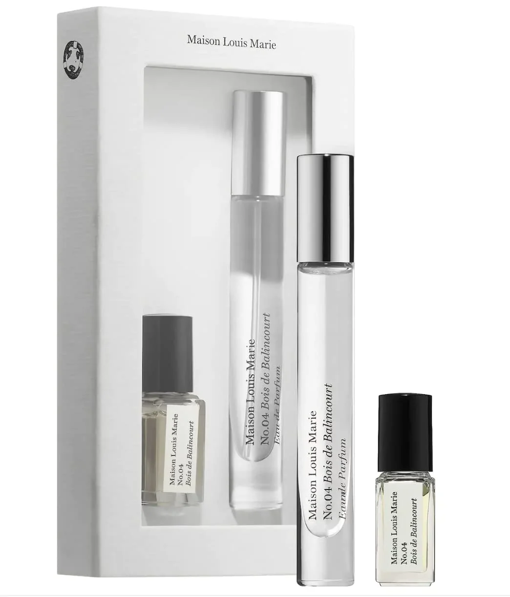 Maison Louis Marie No.04 Bois De Balincourt Perfume & Oil Mini Set
