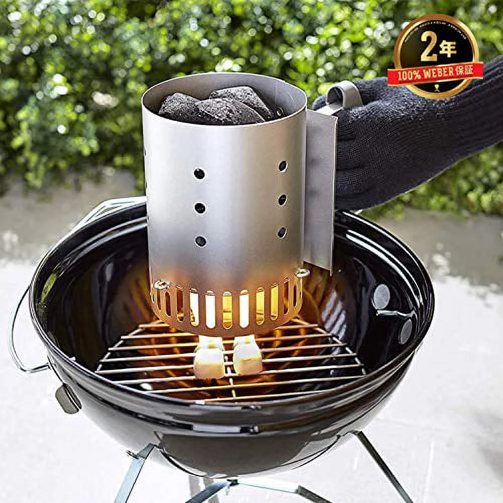 Weber Rapidfire Compact Chimney Charcoal Starter 7447