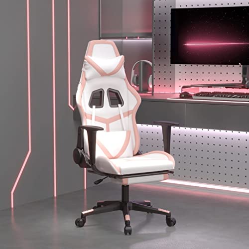 Gaming Chair, Reclining Office Desk Chair, Video Game Chairs,Ergonomic Racing Computer Chair, Gaming Chair with Footrest Black and Camouflage Faux Leather