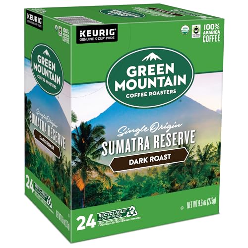 Green Mountain Coffee Roasters Dark Magic Keurig Single-Serve K-Cup Pods, Dark Roast Coffee, 72 Count