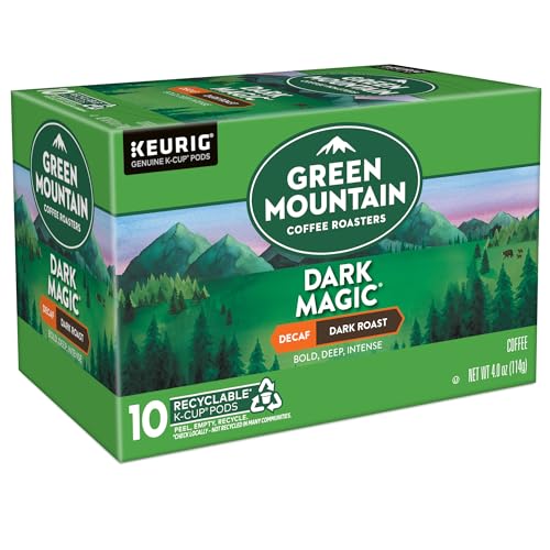 Green Mountain Coffee Roasters Dark Magic Keurig Single-Serve K-Cup Pods, Dark Roast Coffee, 72 Count