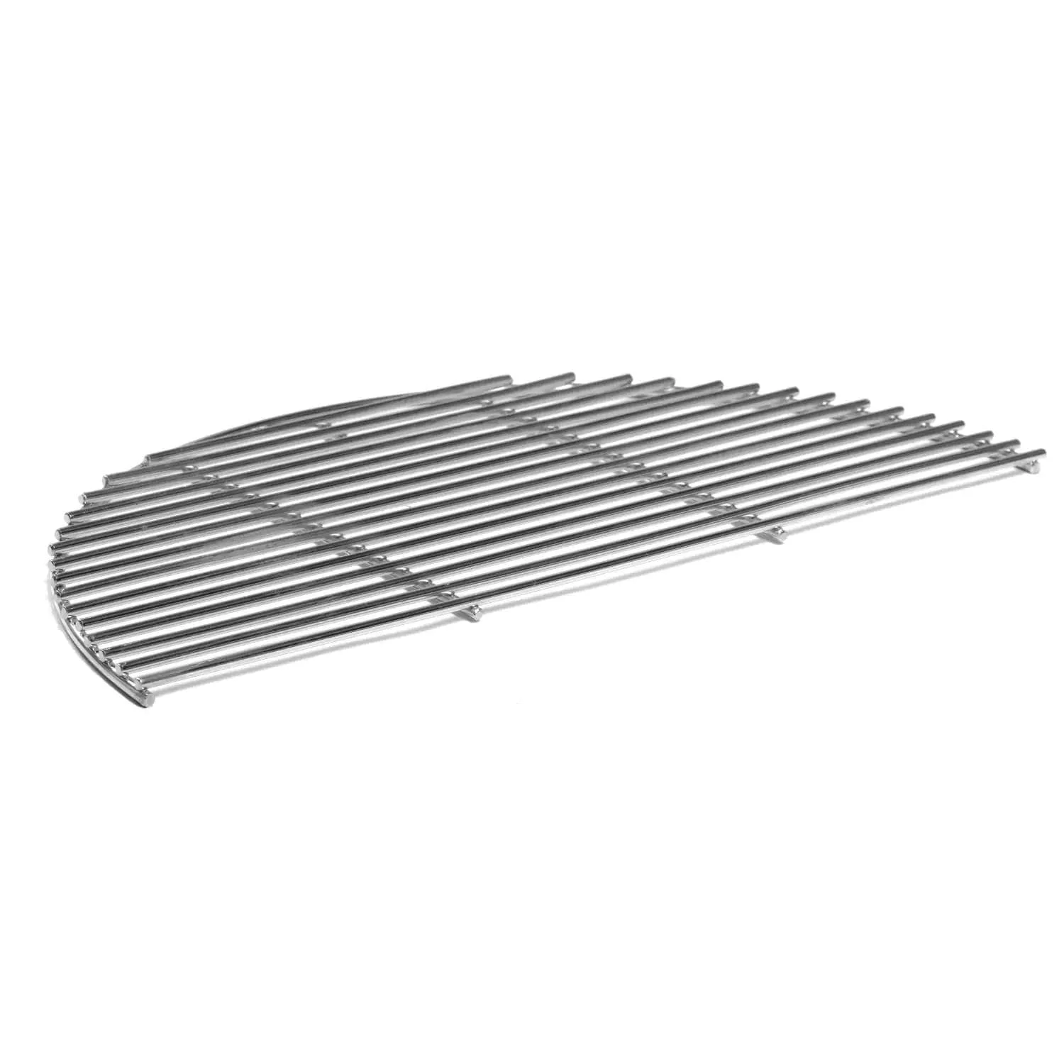 BBQGuys Signature Half Moon Stainless Steel Cooking Grate For 18-Inch Kamado Grills