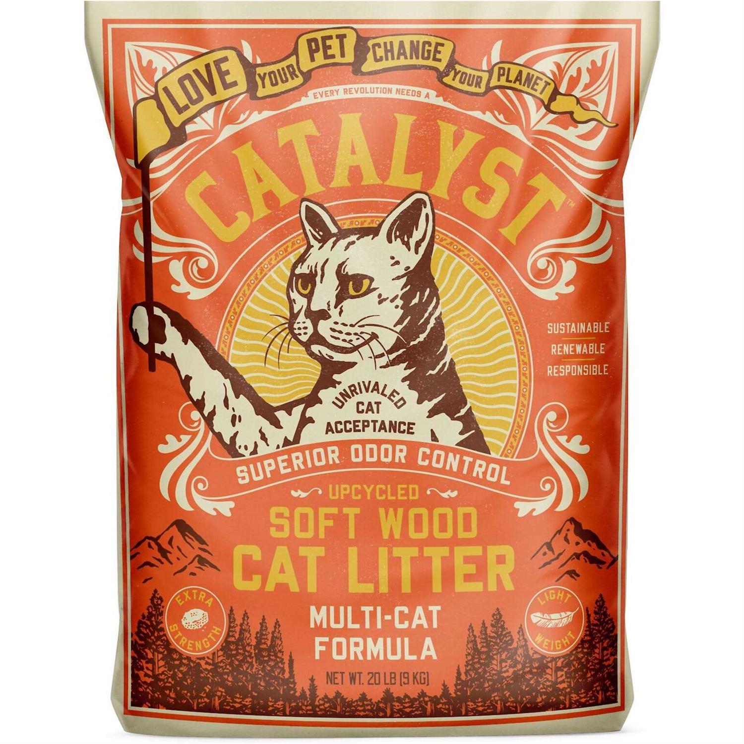 Catalyst Cat Litter Soft Wood - Pet Supplies online store