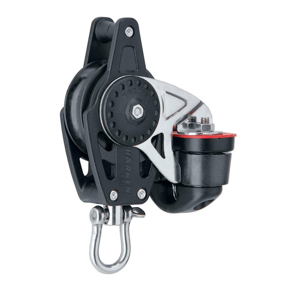 Harken 57mm Carbo Block w/Cam Cleat and Becket