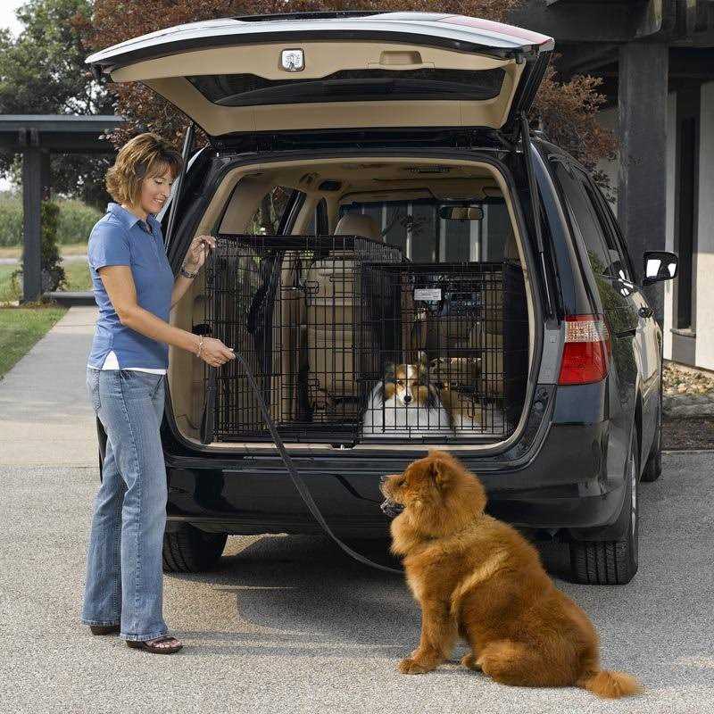 Midwest Solutions Series Side-by-Side Double Door SUV Dog Crates - Pet Supplies online store