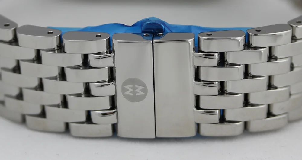 Michele Deco Chronograph Day/Date Stainless Steel & Diamond Womens Watch MWW06P000099