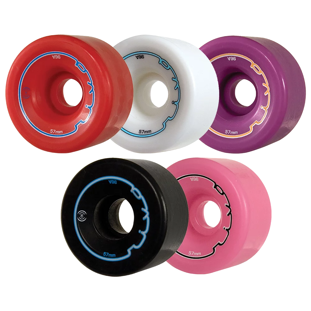 Riedell Skates Radar Riva Artistic/Rhythm Skate Wheels (Set of 4)
