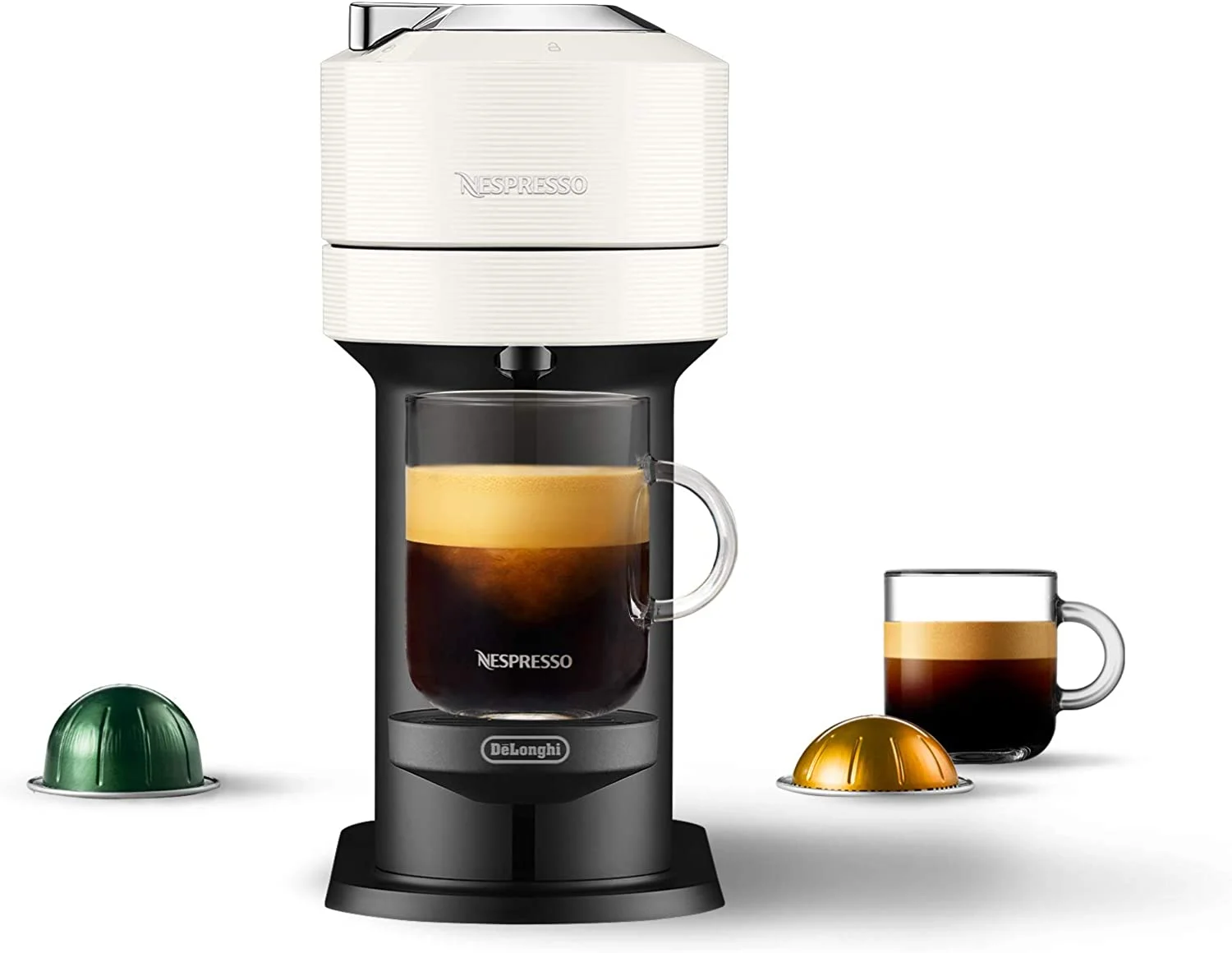 Nespresso Vertuo Next Coffee and Espresso Machine by De'Longhi  White
