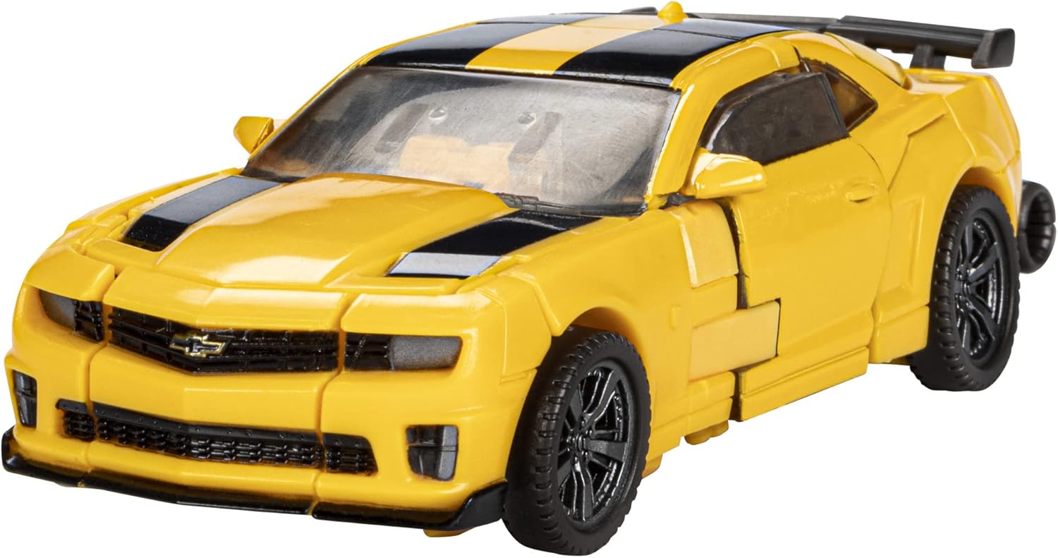 Transformers Toys Studio Series 87 Deluxe Class Dark of The Moon Bumblebee Action Figure - Ages 8 and Up, 4.5-inch, Multicolored