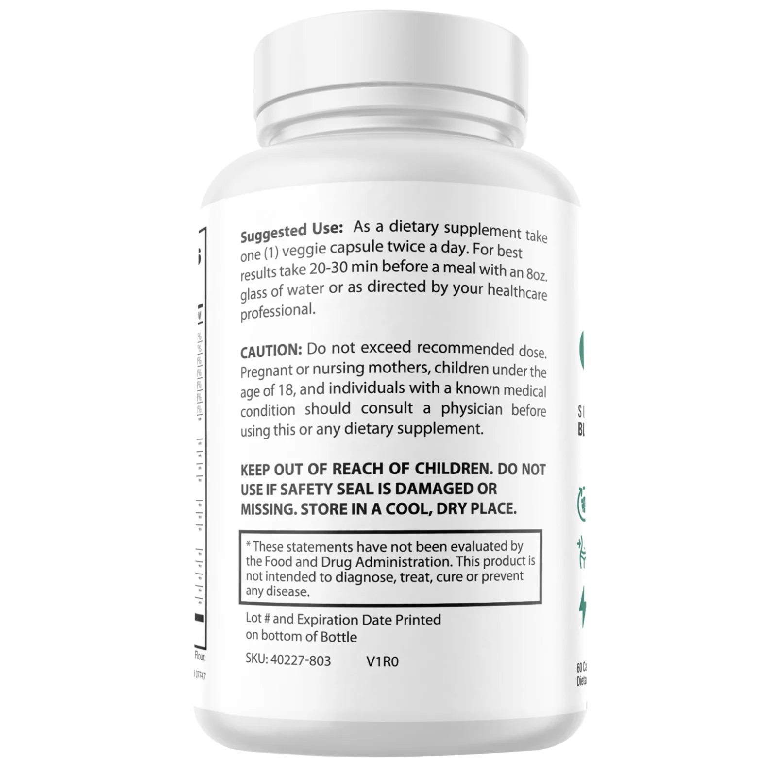 3 Pack Gluco6 Supplement Advanced Formula Supports Healthy Blood Levels -60 Caps