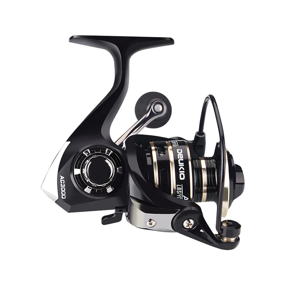12BB Metal Spinning Fishing Reel 5.2:1 Saltwater Freshwater Right Left Hand Reel