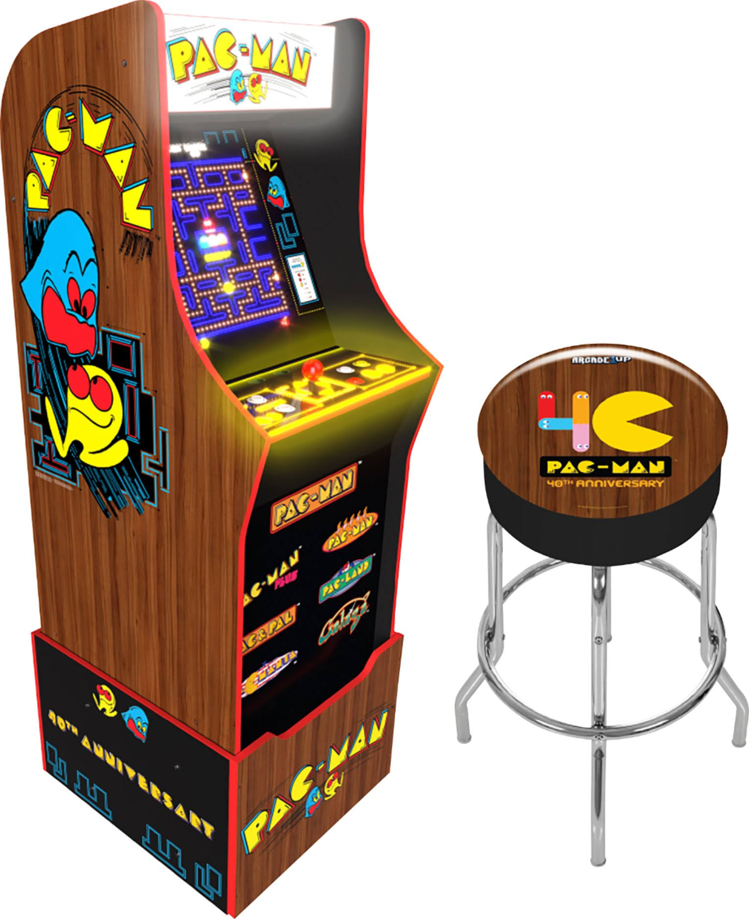 Arcade1Up 40th Anniversary Pac-Man Special Edition Arcade Machine