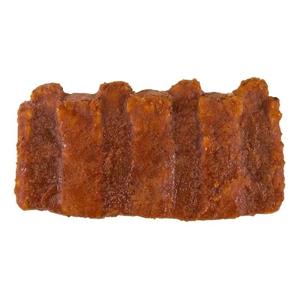 Kings Command Foods Fully Cooked Pork Rib Shaped Patties with BBQ Sauce, 3 Ounce -- 160 per case