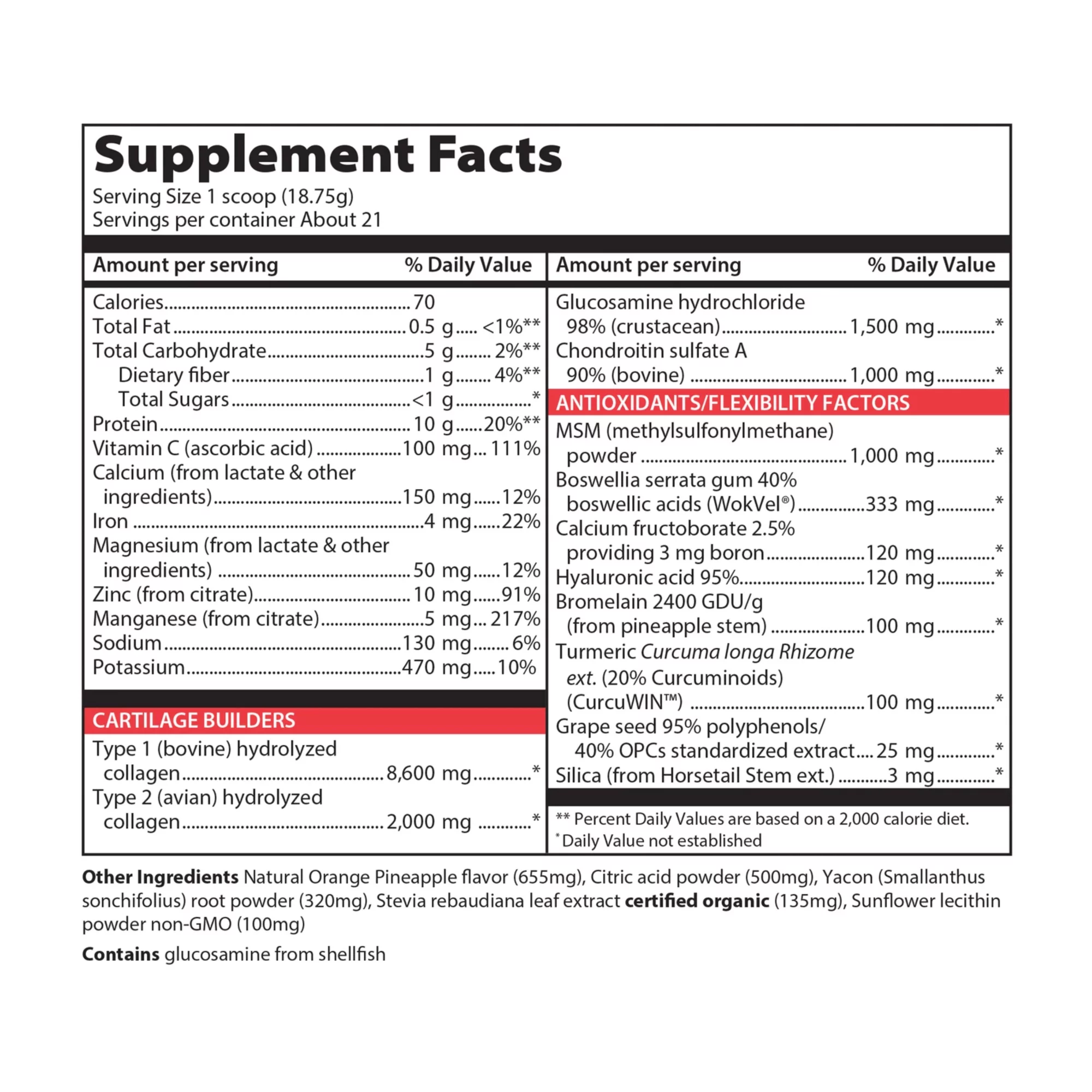 Vibrant Health Joint Vibrance, Version 5.0, Orange Pineapple, 13.7 oz (388.5 g)