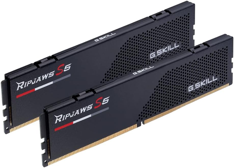 G.SKILL Ripjaws S5 Series 96GB (2 x 48GB) 288-Pin PC RAM DDR5 6400 (PC5 51200) Desktop Memory Model F5-6400J3239F48GX2-RS5K