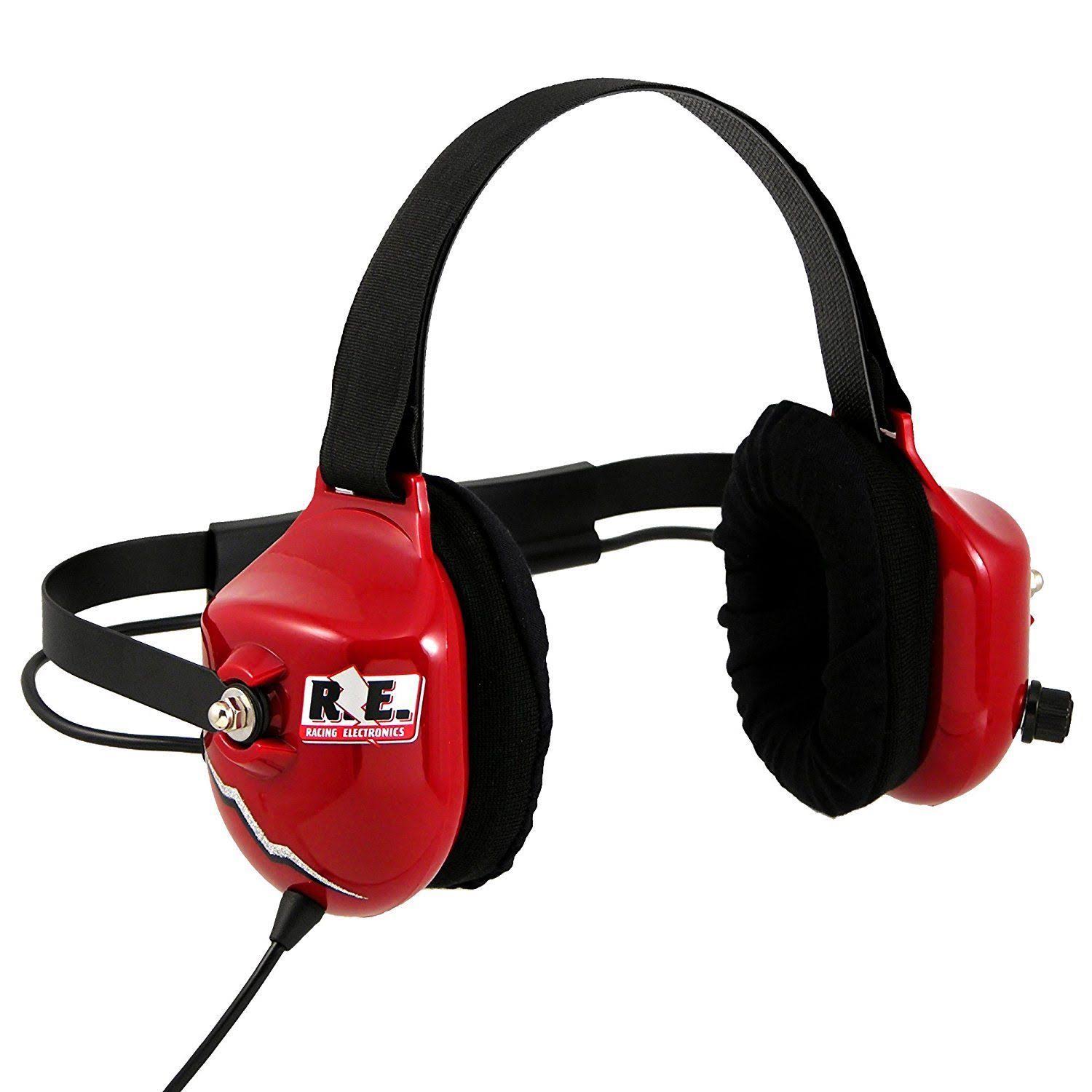 Racing Electronics RE-58 Platinum Race Day Scanner Headset Headphones