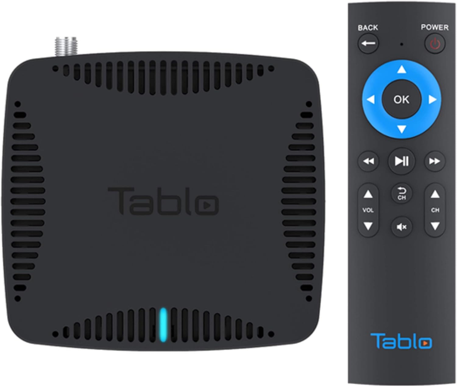 Tablo Dual LITE [TDNS2B-01-CN] Over-The-Air [OTA] Digital Video Recorder [DVR] for Cord Cutters - with WiFi, Live TV Streaming, Black