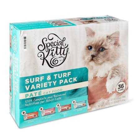 Special Kitty Surf & Turf Variety Pack Pate Cat Food - Pet Supplies online store