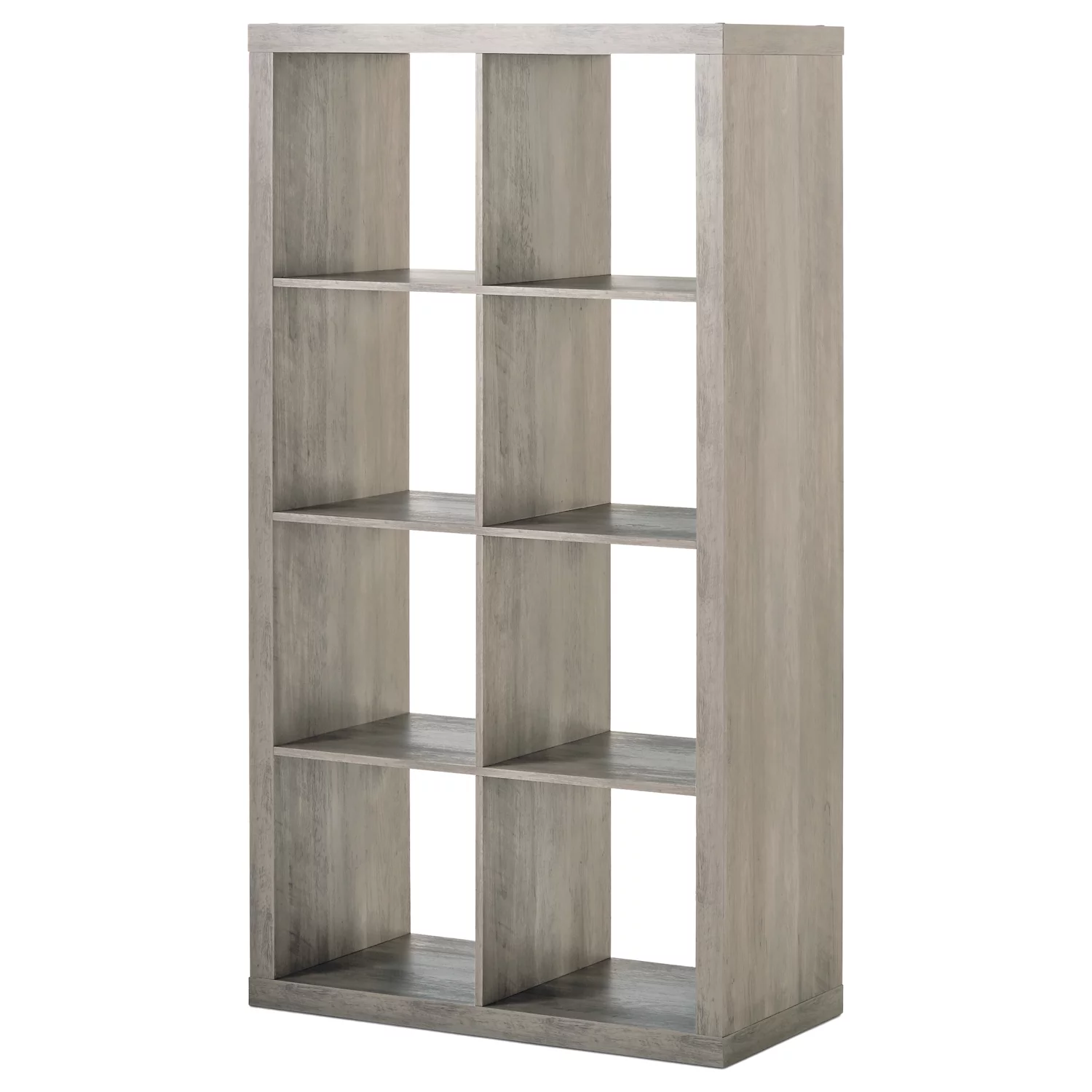 Better Homes & Gardens 8-Cube Storage Organizer, Rustic Gray
