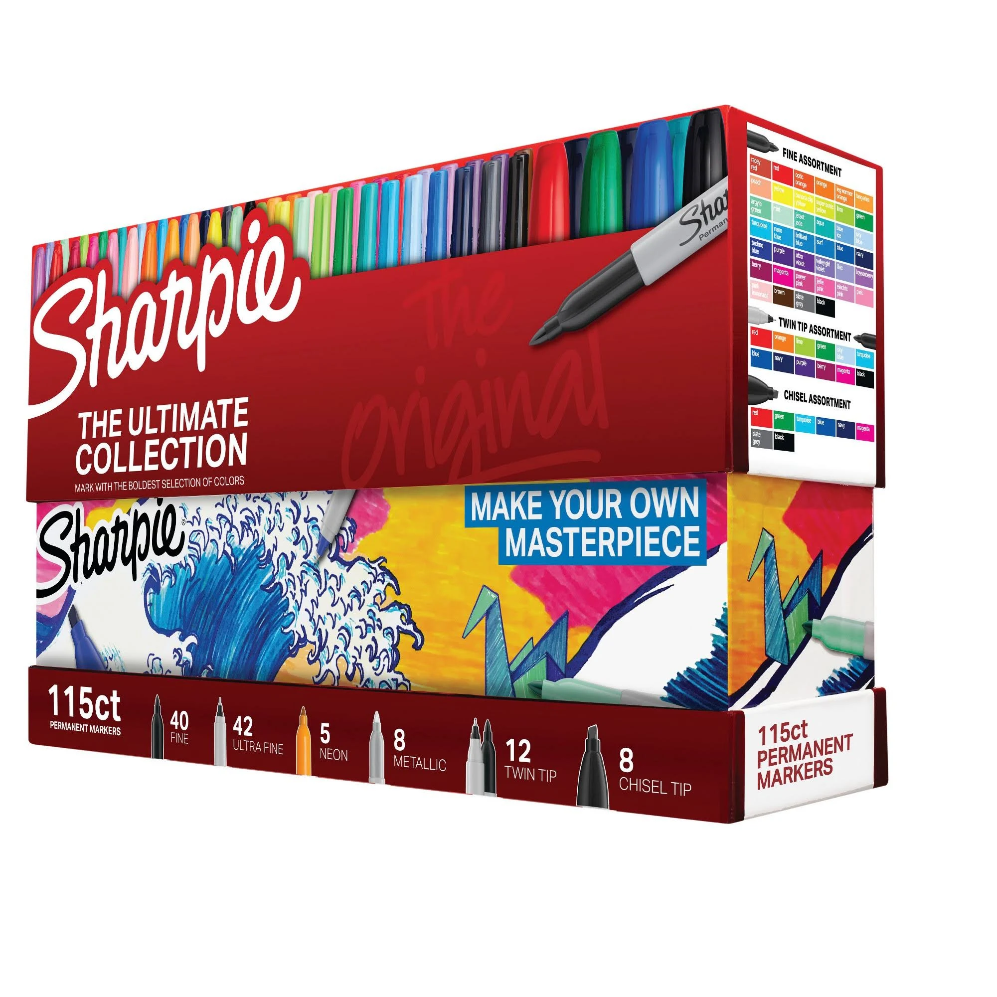 Sharpie Permanent Markers Ultimate Collection - 115 count