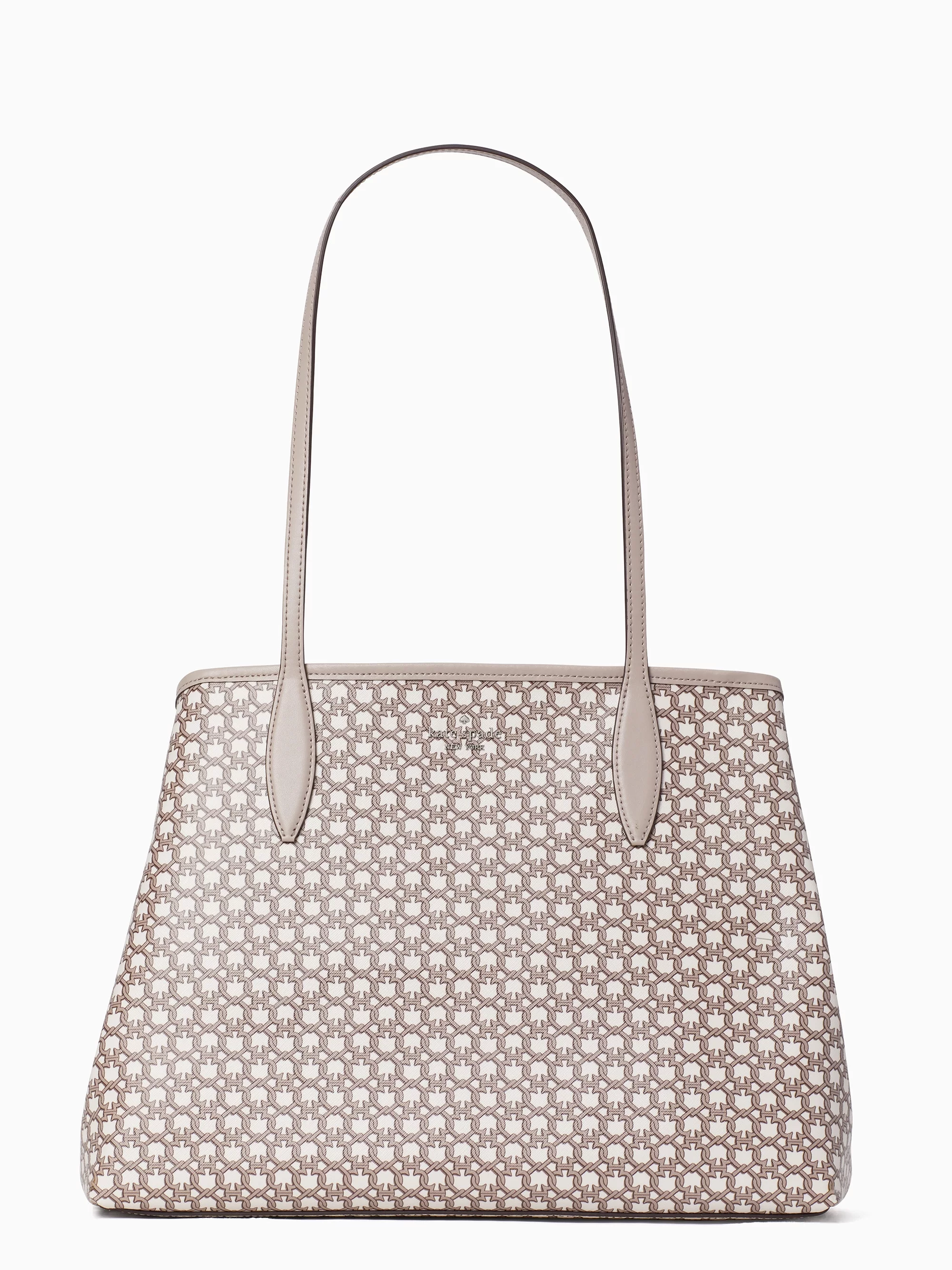 Kate Spade New York Spade Link Tote in White Multi