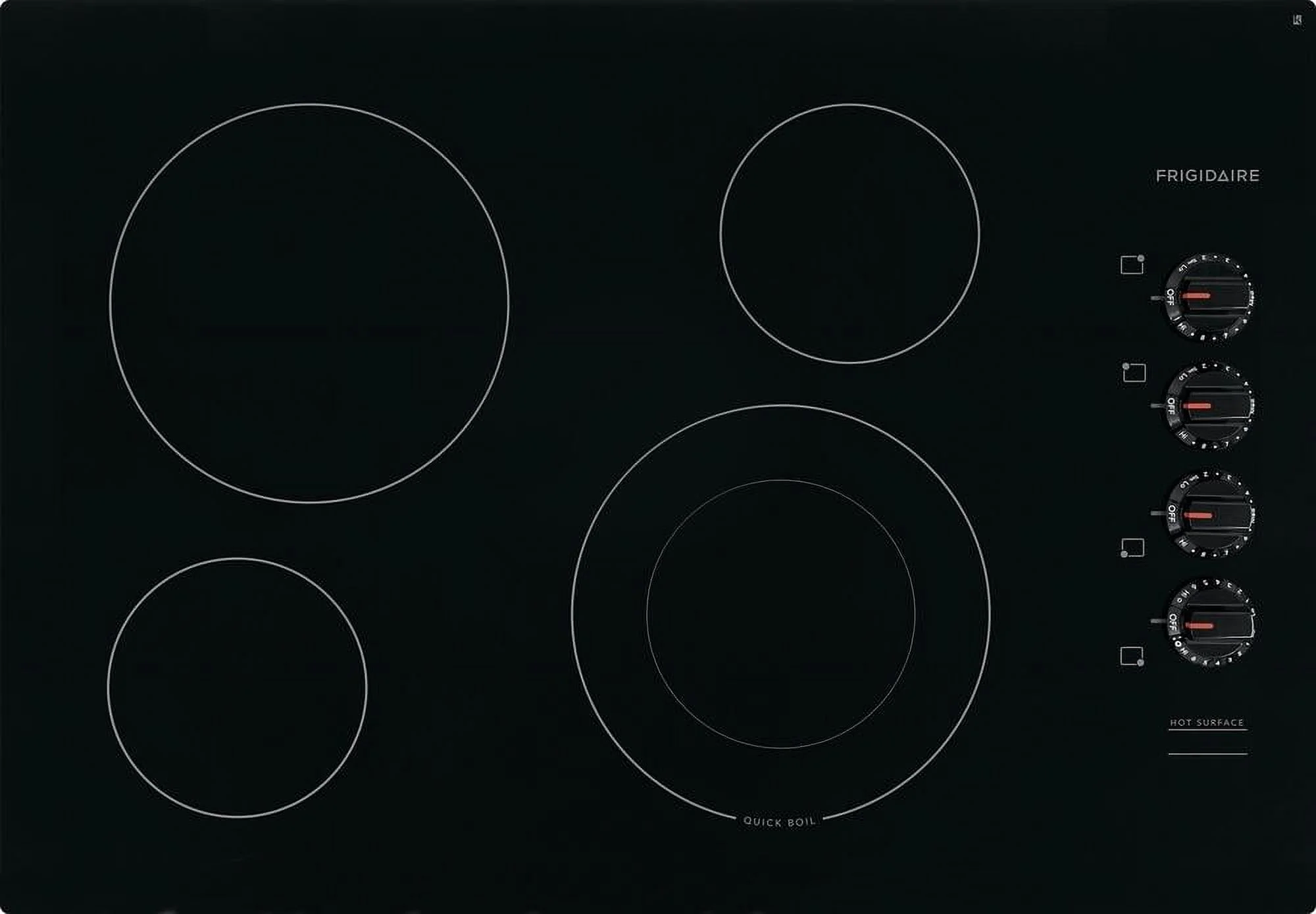 Frigidaire FFEC3025UB Electric Cooktop, 30