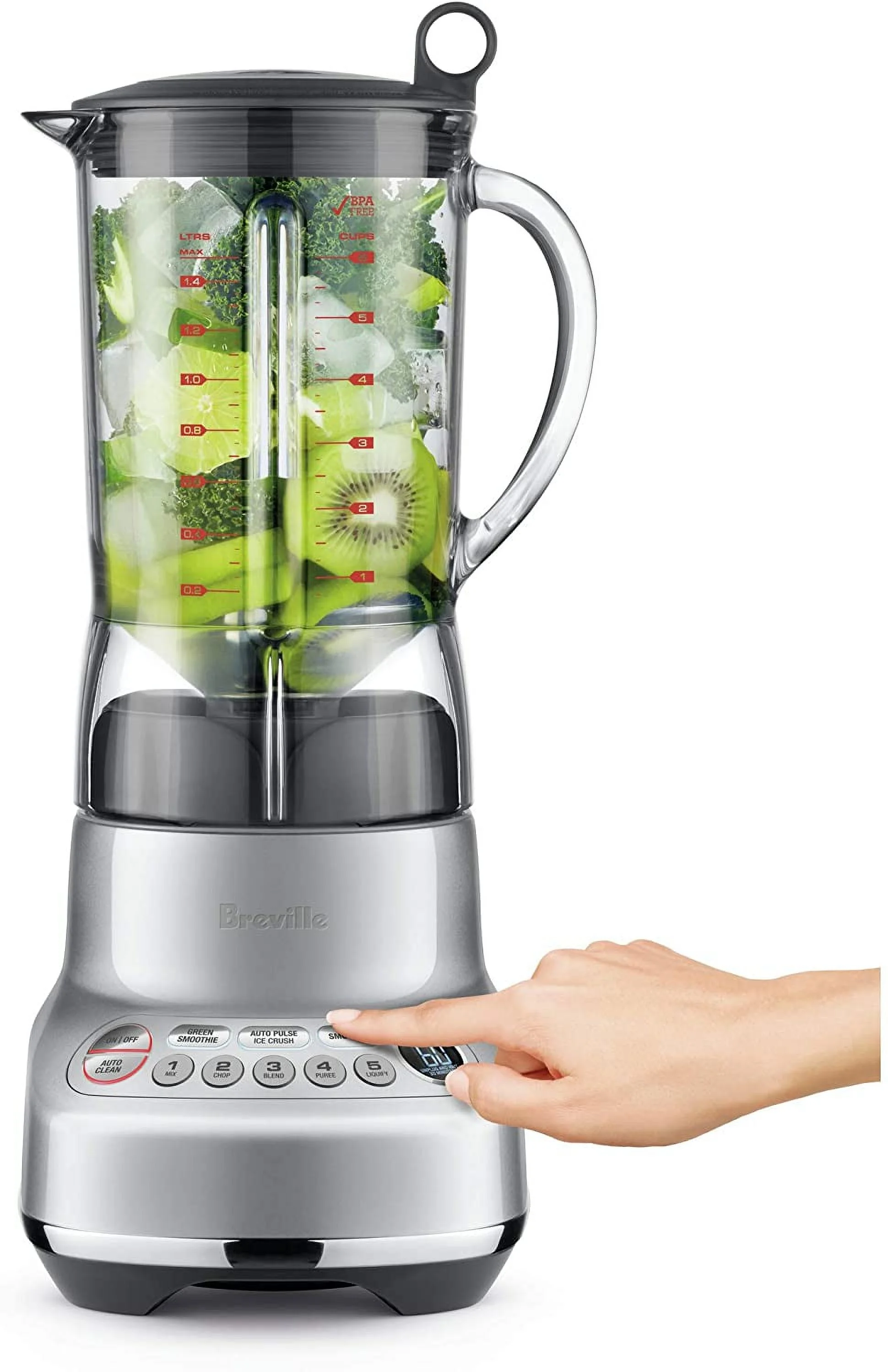 Excellent Breville Fresh and Furious Blender  Silver  BBL620SIL