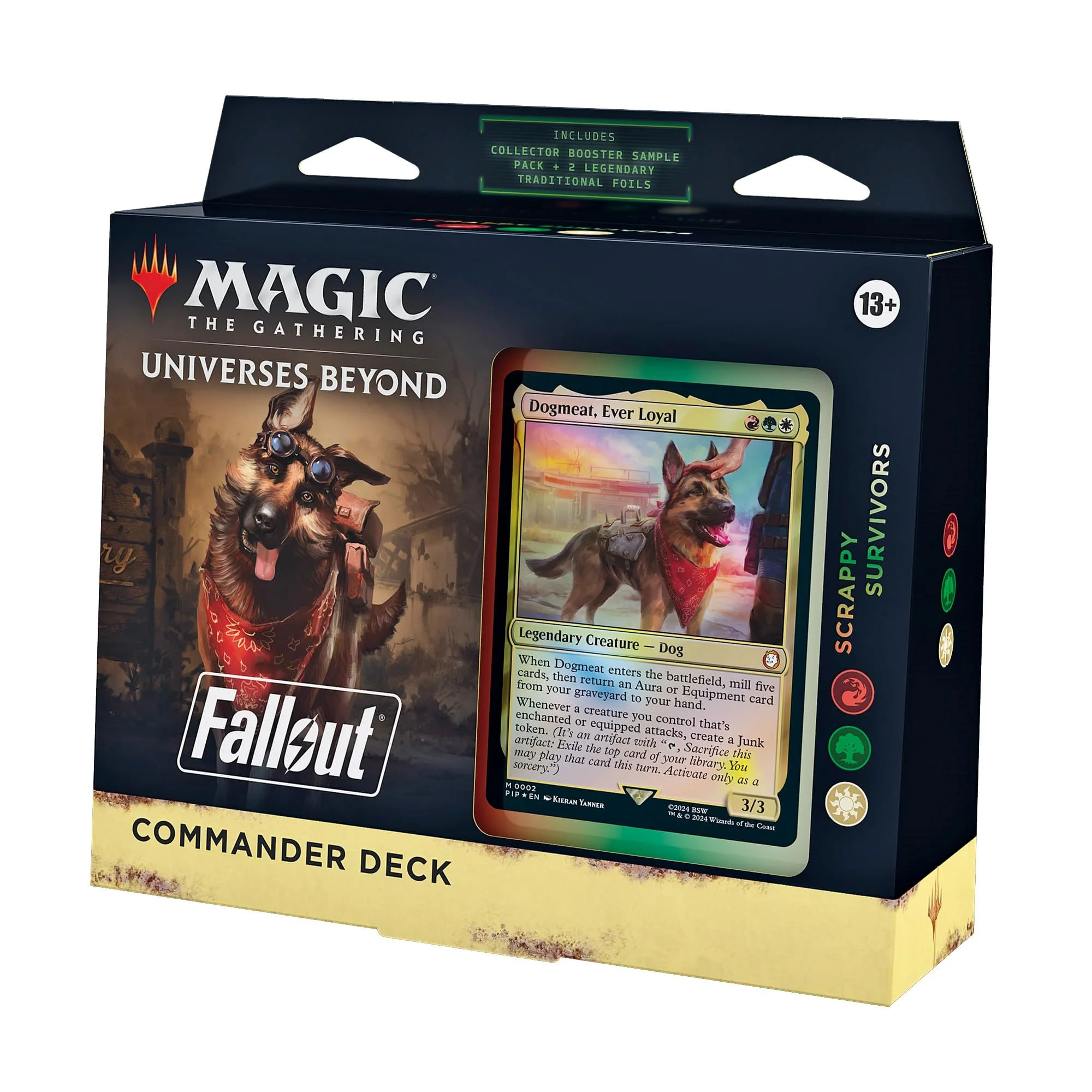 Magic: The Gathering Trading Card Games Fallout Commander Deck Scrappy Survivors