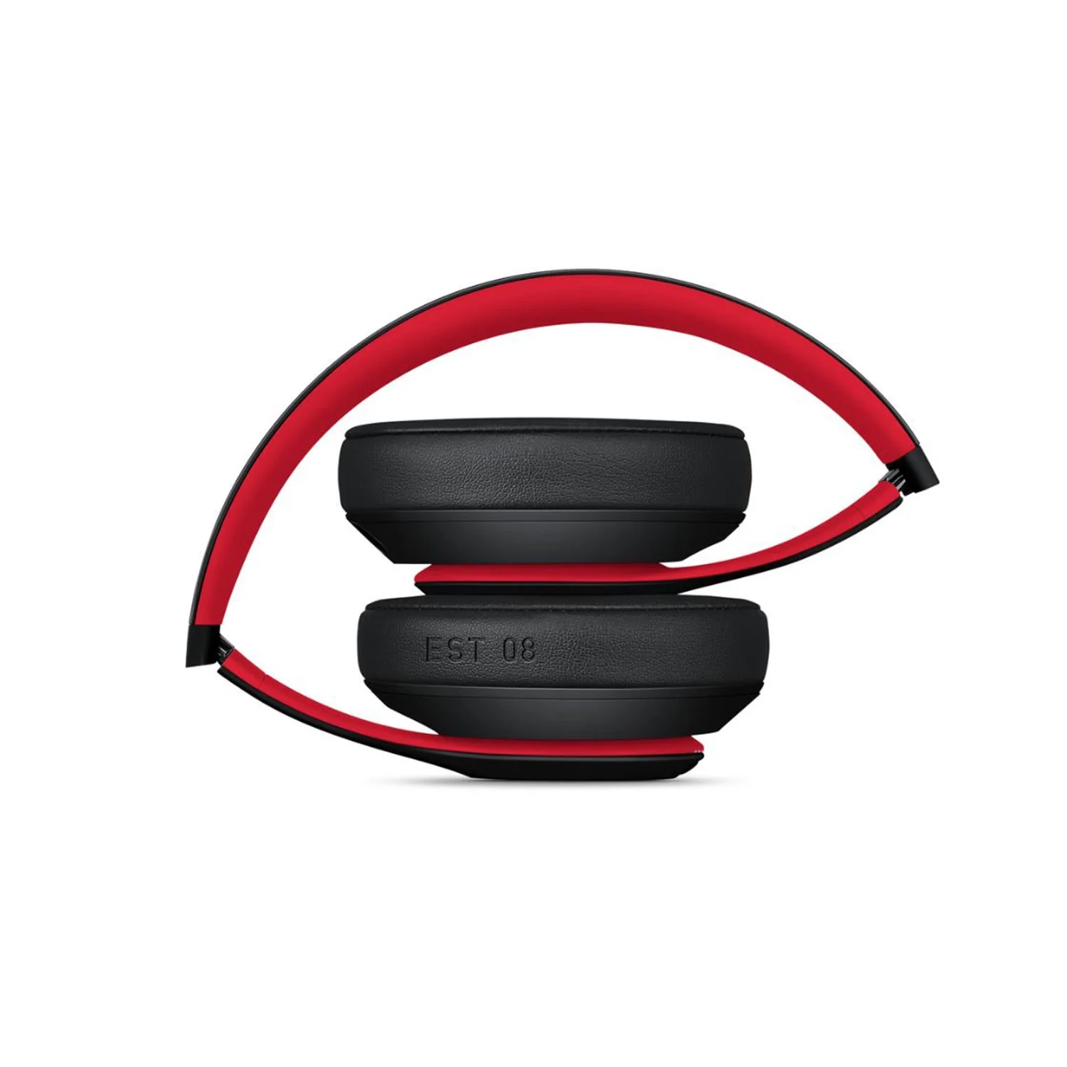 Beats Studio3 Wireless Over-Ear Noise Cancelling Bluetooth Headphones (Black/Red) with Extra USB Charging Adapters and 6Ave Cleaning Cloth