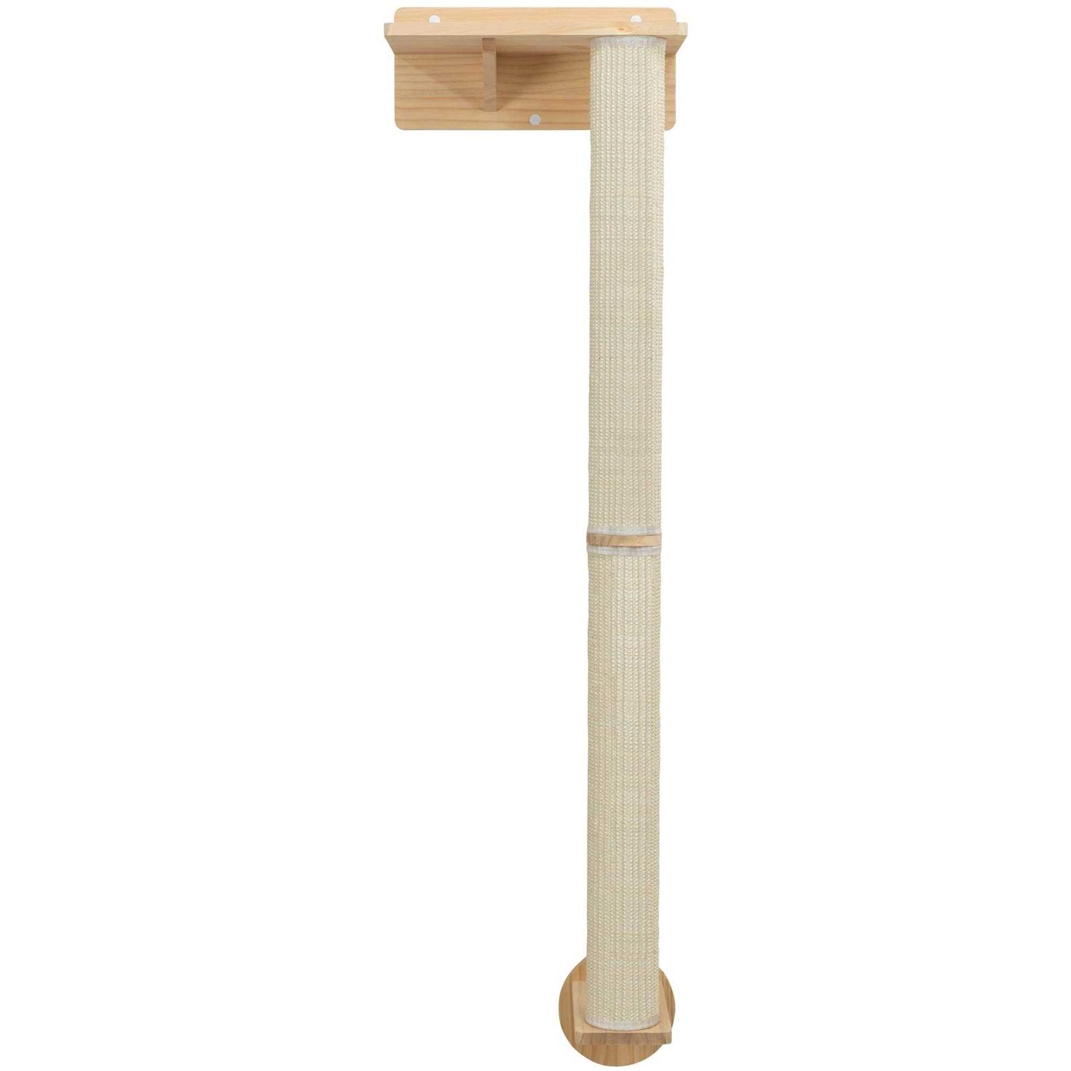 TRIXIE Wall Set 1 Wall Mount Cat Scratching Post with Perch - Pet Supplies online store
