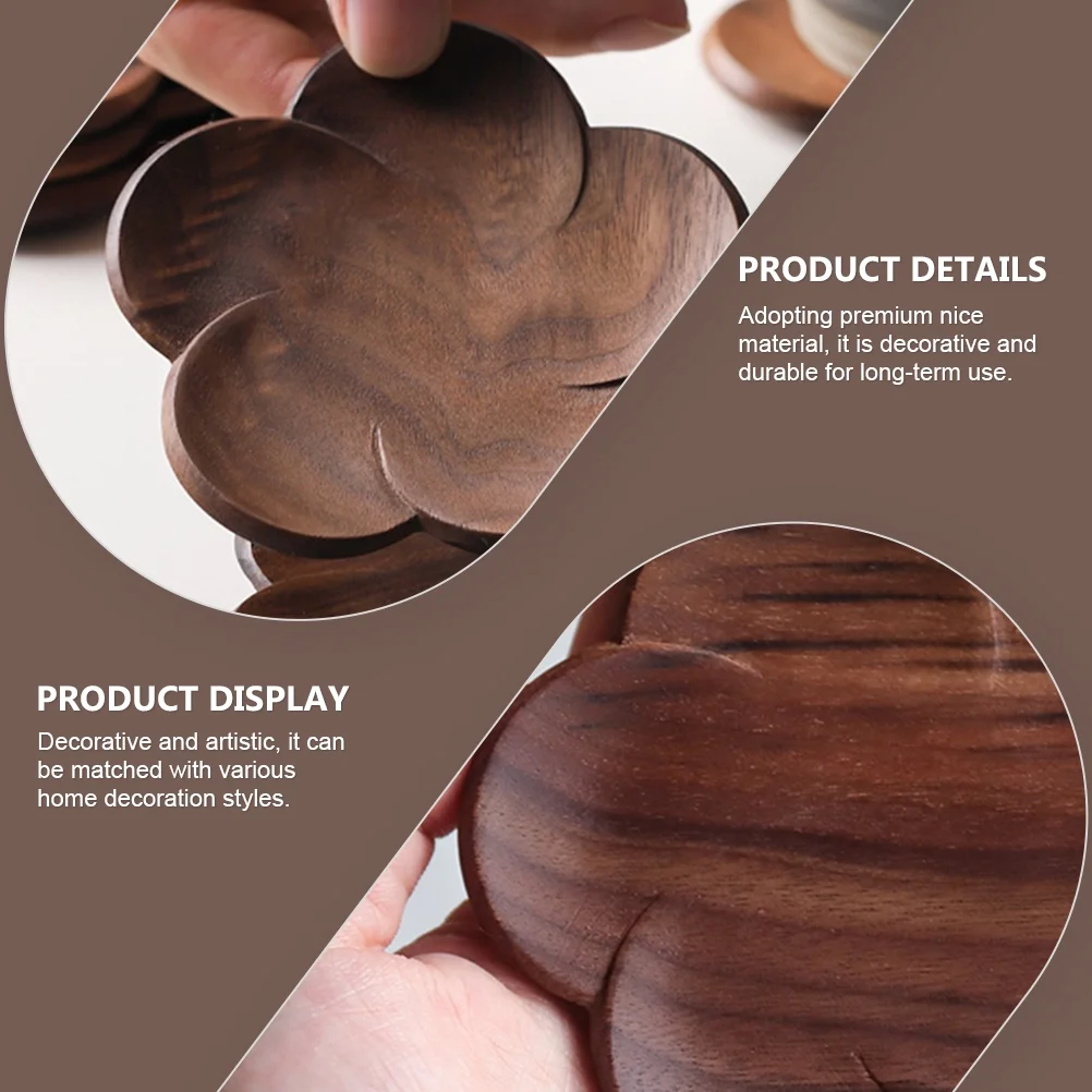 unbranded  4 Pcs Kung Fu Tea Cup Coaster Decorative Place Mat