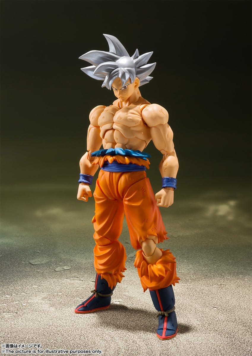 TAMASHII NATIONS - Dragon Ball Super - Son Goku -Ultra Instinct- (Reissue), Bandai Spirits S.H.Figuarts Action Figure