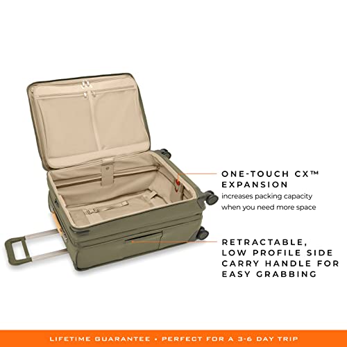 Briggs & Riley Baseline Spinners, Black, 16-inch Underseat Cabin Bag