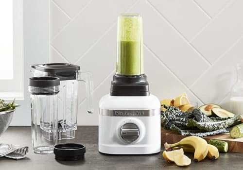 KitchenAid K150 3 Speed Ice Crushing Blender with 2 Personal Blender Jars - KSB1332